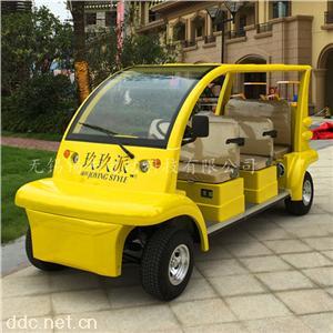  房产6座电动看房观光车报价